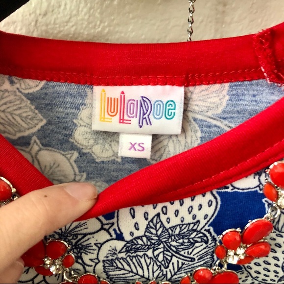 NWT - LuLaRoe Randy Tee - Size XS - Picture 3 of 6